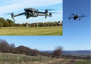 Drone professionnels dédiés à la Cartographie - Escadrone
